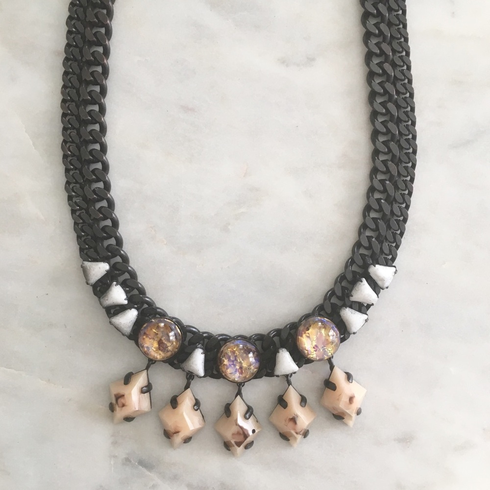 DANNIJO Statement Bib Necklace